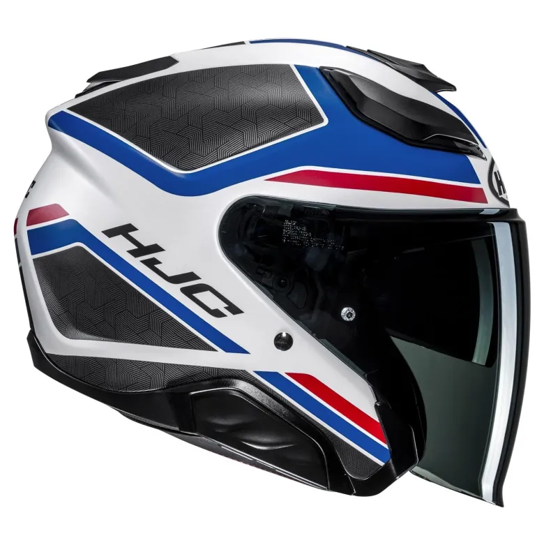 Kask otwarty HJC F31 CERON BLACK/WHITE czarny biały