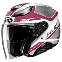 Kask otwarty HJC F31 CERON PINK/GREY różowy szary