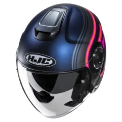 Kask otwarty HJC I40N LINIA BLUE/PINK niebieski różowy