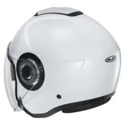 Kask otwarty HJC I40N SEMI FLAT PEARL WHITE biały mat
