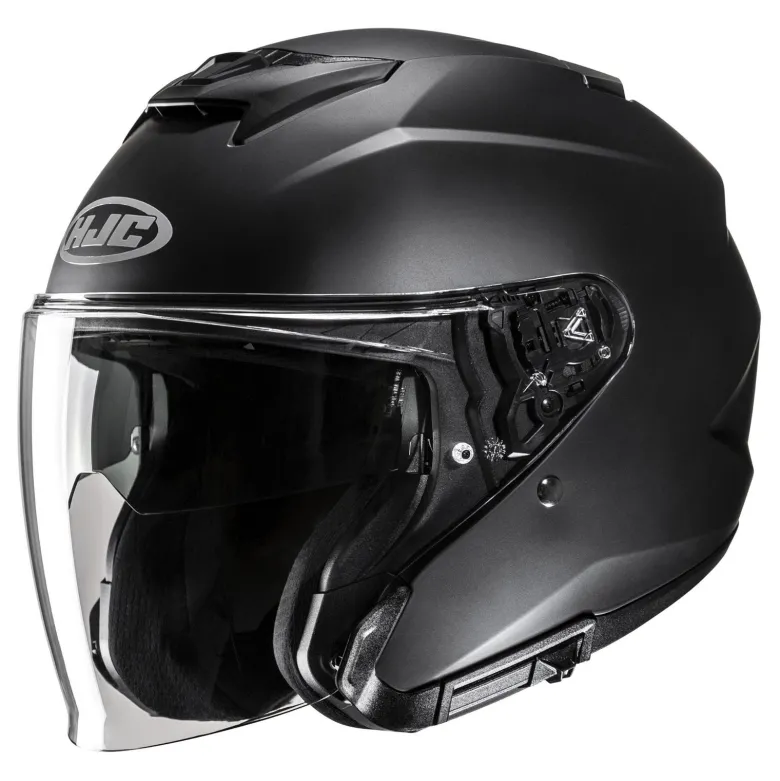 Kask otwarty HJC I31 SEMI FLAT BLACK czarny mat