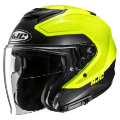 Kask otwarty HJC I31 TEVIS BLACK/YELLOW czarny żółty