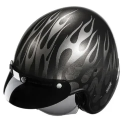 Kask otwarty HJC V31 FIRO BLACK czarny