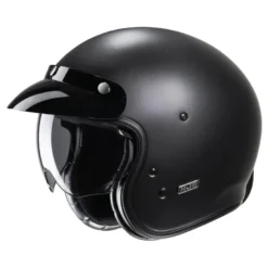 Kask otwarty HJC V31 SEMI FLAT BLACK czarny mat