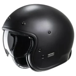 Kask otwarty HJC V31 SEMI FLAT BLACK czarny mat