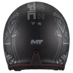 Kask otwarty MT LE MANS 2 SV DYSTOPIC BLACK/GREY czarny szary