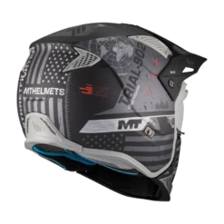 Kask otwarty MT STREETFIGHTER SV S BELIC GREY/BLACK czarny szary