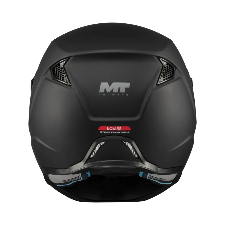 Kask otwarty MT STREETFIGHTER SV S PURE BLACK MATT czarny mat