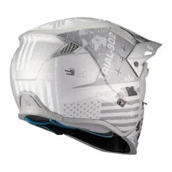 Kask otwarty MT STREETFIGHTER SV S BELIC WHITE/GREY biały szary