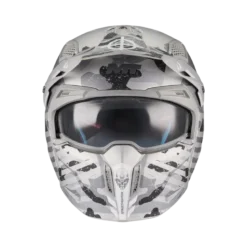 Kask otwarty MT STREETFIGHTER SV S BELIC WHITE/GREY biały szary