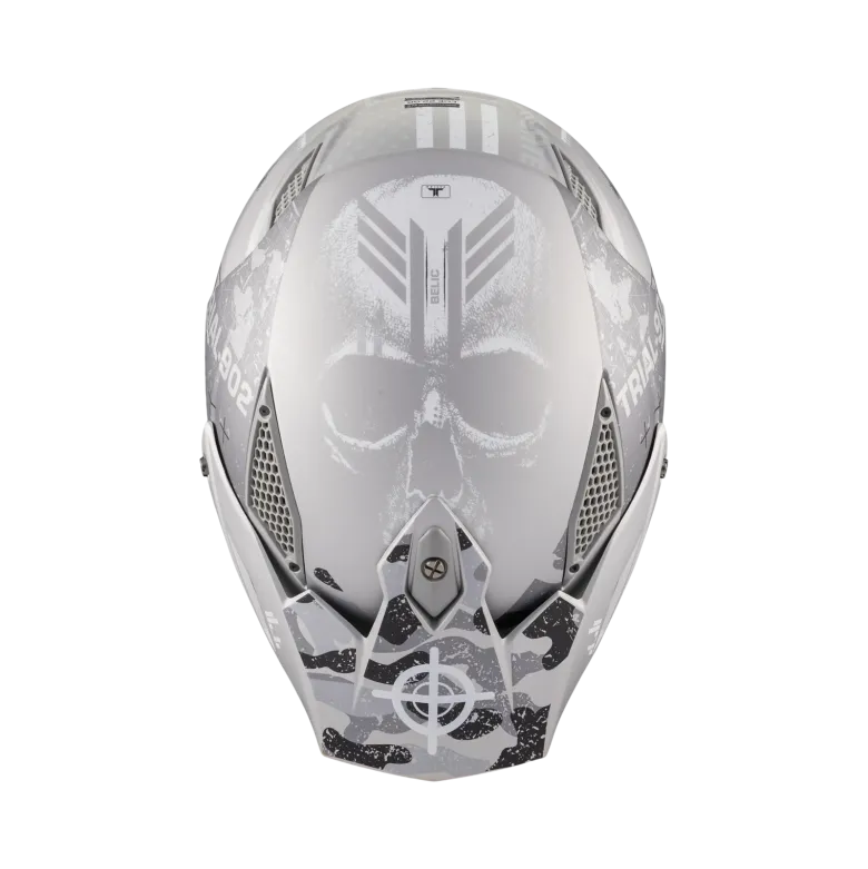 Kask otwarty MT STREETFIGHTER SV S BELIC WHITE/GREY biały szary