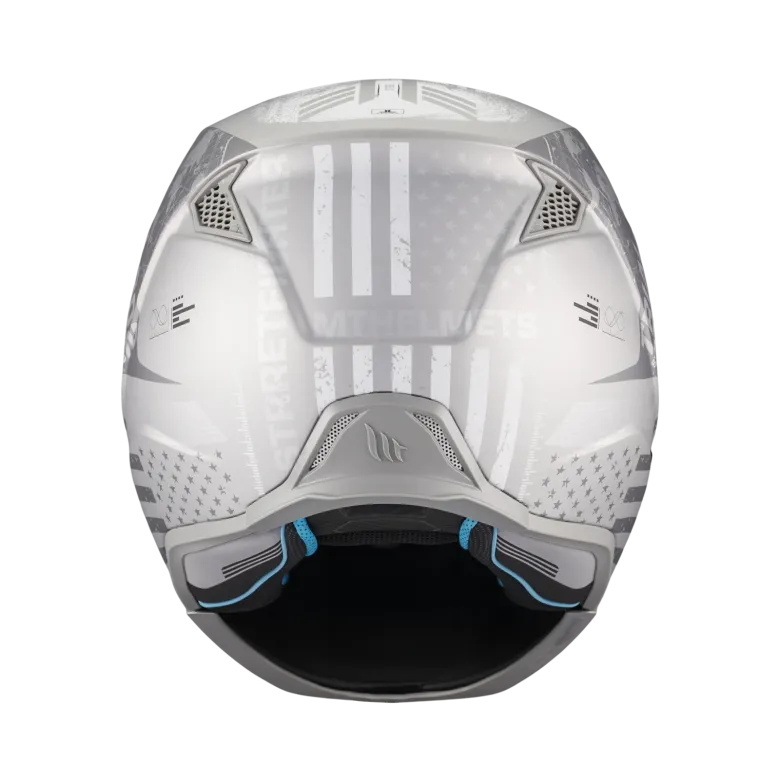 Kask otwarty MT STREETFIGHTER SV S BELIC WHITE/GREY biały szary