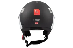 Kask otwarty MT STREET S INBOARD MATT BLACK/GREY czarny szary