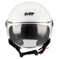 Kask otwarty MT STREET S PURE WHITE GLOSS biały