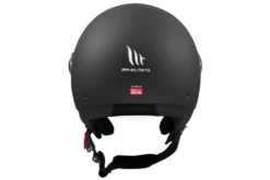 Kask otwarty MT STREET S SOLID MATT BLACK czarny mat