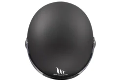 Kask otwarty MT STREET S SOLID MATT BLACK czarny mat