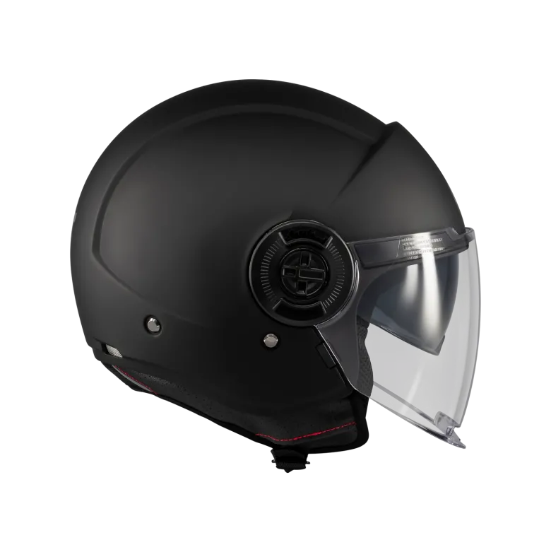 Kask otwarty MT VIALE SV S PURE BLACK MATT czarny mat