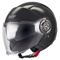 Kask otwarty MT VIALE SV S PURE BLACK czarny