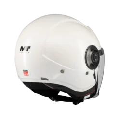 Kask otwarty MT VIALE SV S PURE WHITE biały