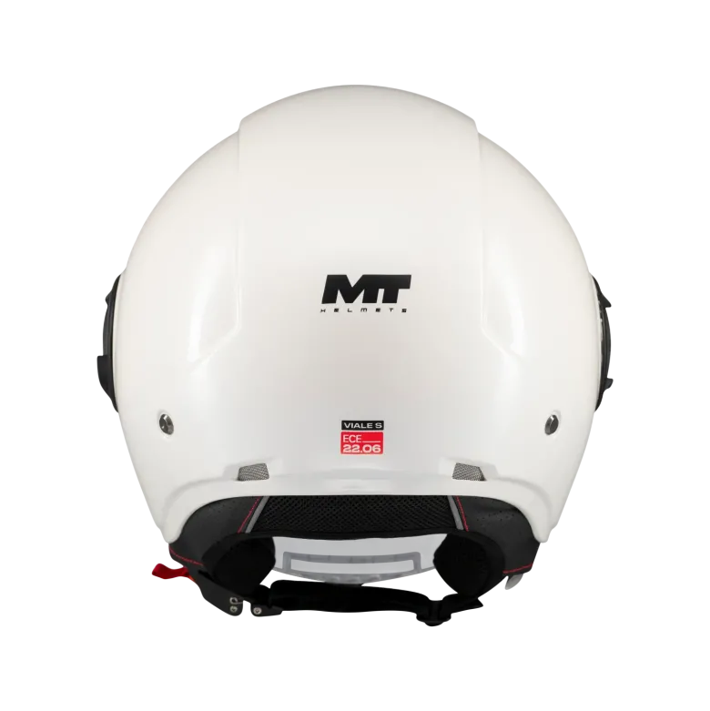 Kask otwarty MT VIALE SV S PURE WHITE biały