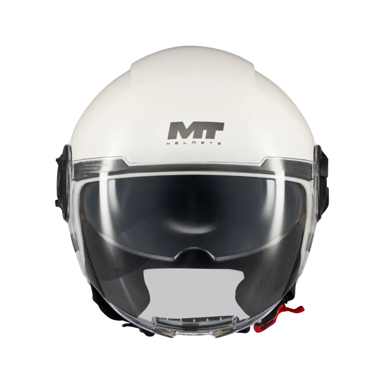 Kask otwarty MT VIALE SV S PURE WHITE biały