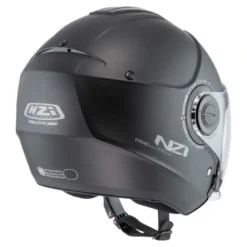 Kask otwarty NZI CIVIC SOLID MATT BLACK czarny mat