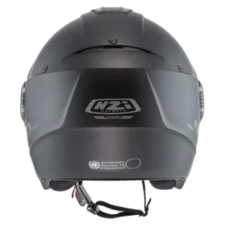 Kask otwarty NZI CIVIC SOLID MATT BLACK czarny mat