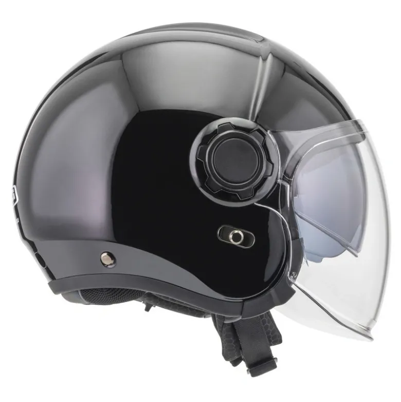 Kask otwarty NZI RINGWAY 2 DUO BLACK czarny