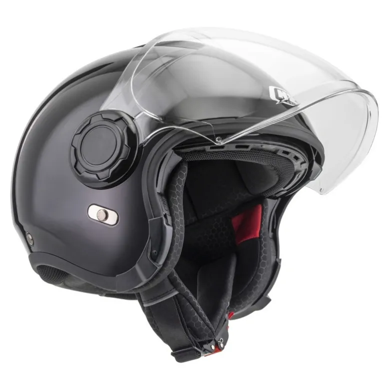 Kask otwarty NZI RINGWAY 2 DUO BLACK czarny