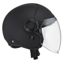 Kask otwarty NZI RINGWAY 2 DUO MATT BLACK czarny mat