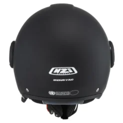 Kask otwarty NZI RINGWAY 2 DUO MATT BLACK czarny mat