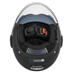 Kask otwarty NZI RINGWAY 2 DUO MATT BLACK czarny mat