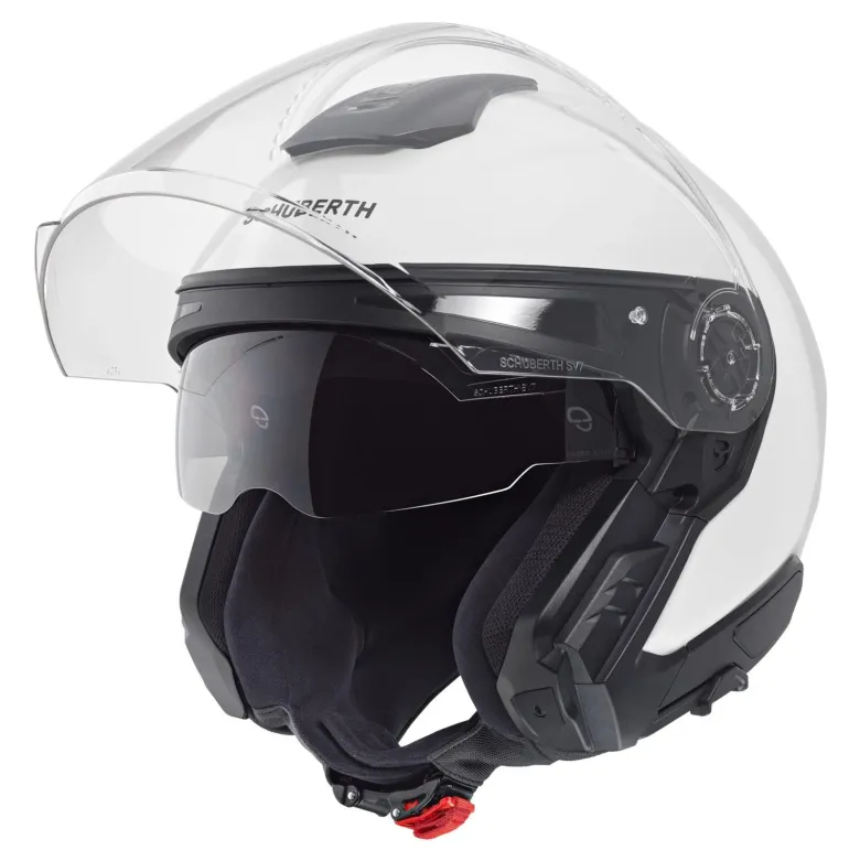 Kask otwarty SCHUBERTH J2 ECE GLOSSY WHITE biały