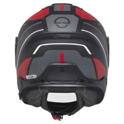Kask otwarty SCHUBERTH J2 ECE SIGMA RED czarny czerwony