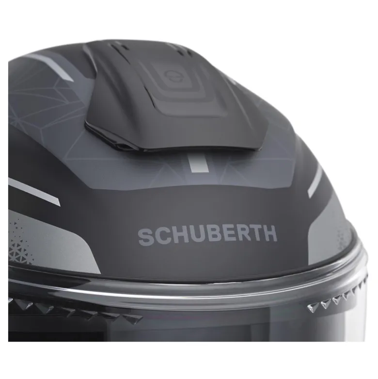 Kask otwarty SCHUBERTH J2 ECE SIGMA GREY czarny szary