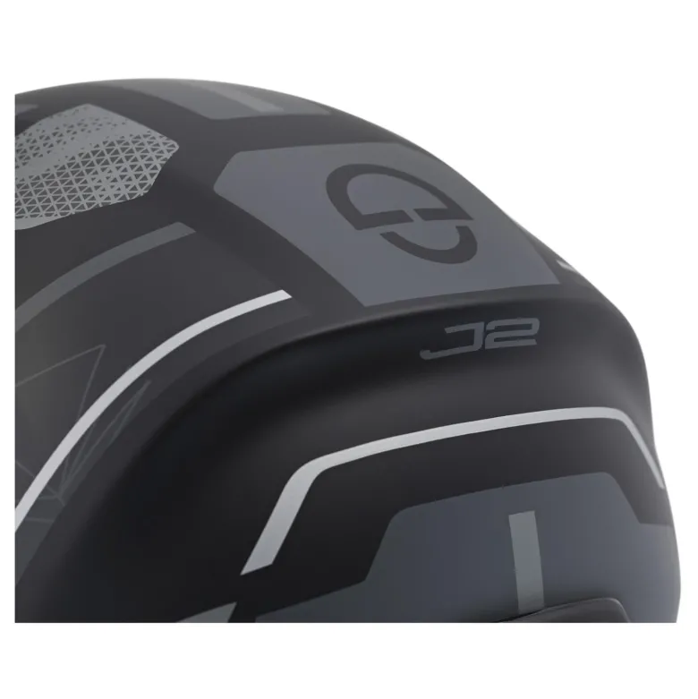 Kask otwarty SCHUBERTH J2 ECE SIGMA GREY czarny szary