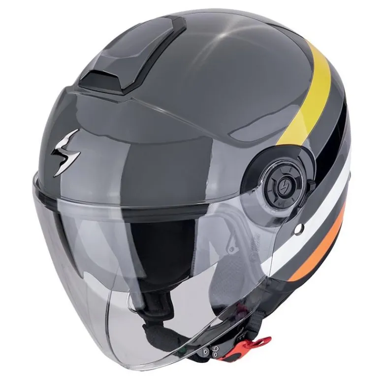 Kask otwarty SCORPION EXO-CITY II BEE GREY/YELLOW/BLACK żółty czarny szary