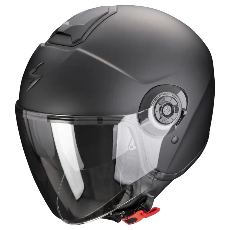 Kask otwarty SCORPION EXO-CITY II SOLID MATT BLACK czarny mat