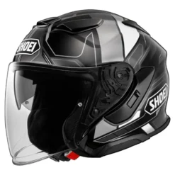 Kask otwarty SHOEI J-CRUISE 3 WHIZZY TC-5 czarny szary biały