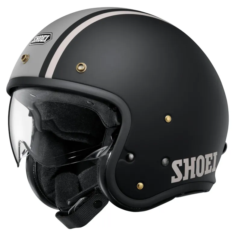 Kask otwarty SHOEI J.O 2 AVENTURE TC-10 czarny szary