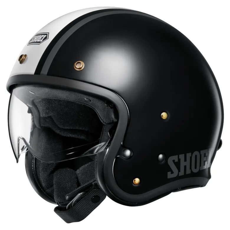 Kask otwarty SHOEI J.O 2 AVENTURE TC-5 czarny biały