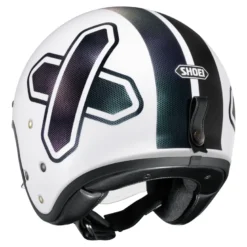 Kask otwarty SHOEI J.O 2 CROSS LOGO 2 TC-6 biały granatowy