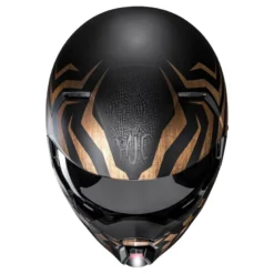Kask otwarty z wpinaną szczęką HJC I20N THORN BLACK/GOLD czarny złoty