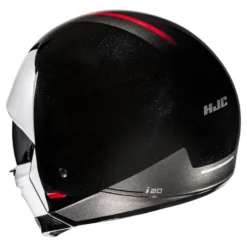 Kask otwarty z wpinaną szczęką HJC I20N VENA BLACK/WHITE czarny biały