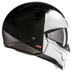Kask otwarty z wpinaną szczęką HJC I20N VENA BLACK/WHITE czarny biały