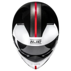 Kask otwarty z wpinaną szczęką HJC I20N VENA BLACK/WHITE czarny biały