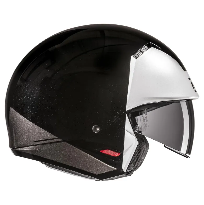 Kask otwarty z wpinaną szczęką HJC I20N VENA BLACK/WHITE czarny biały
