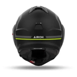 Kask szczękowy AIROH MATHISSE II GENIUS YELLOW MATT żółty fluo szary czarny