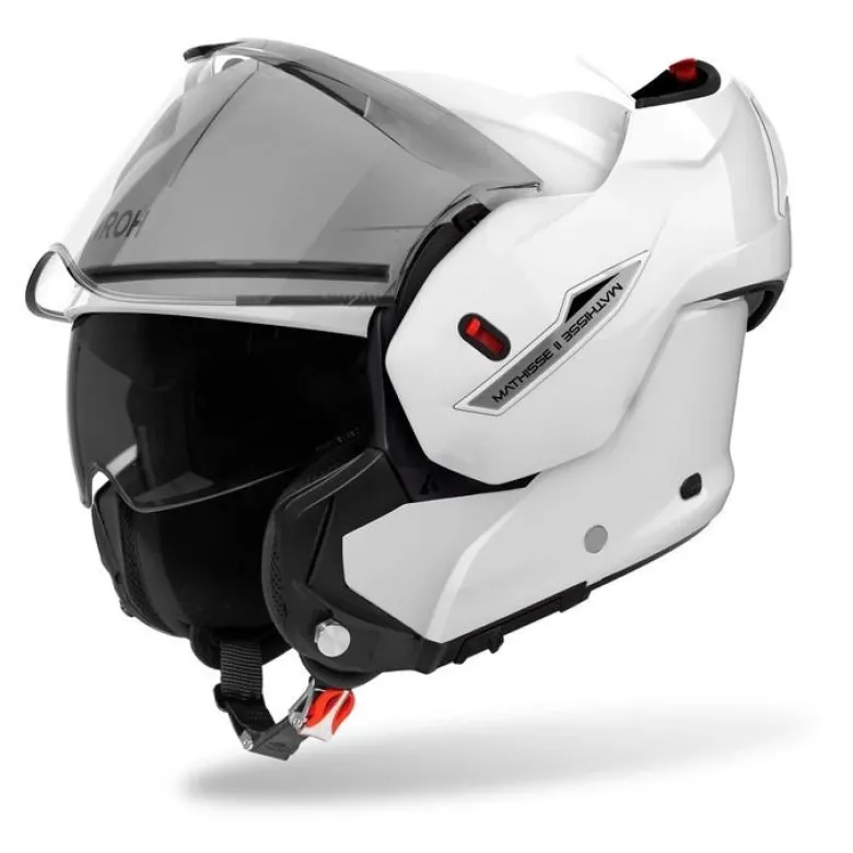 Kask szczękowy AIROH MATHISSE II COLOR WHITE GLOSS biały