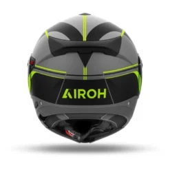 Kask szczękowy AIROH SPECKTRE LEAF YELLOW MATT żółty fluo szary